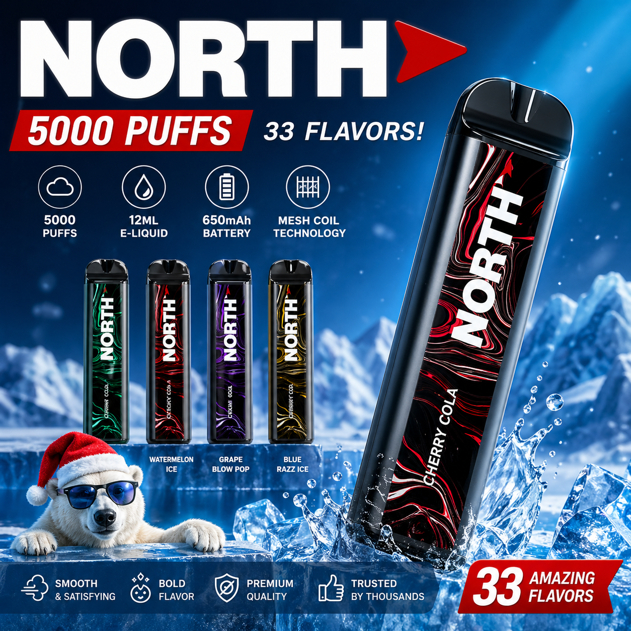 NORTH VAPE AT ELEMENTS VAPE